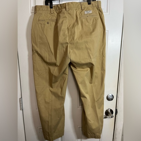 Polo Ralph Lauren Khaki Prospect Pant 38x34 100% Cotton - Picture 5 of 5